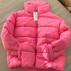 Jilly Box Noize Avalon Puffer - pink size medium